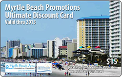 2103 Myrtle Beach Promotions Ultimate Discount Card