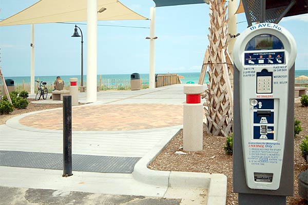 Boardwalk Parking Meter at 6th Street Myrtle Beach